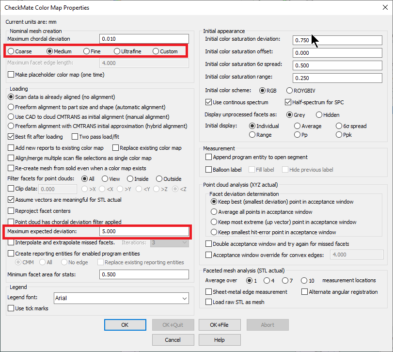 image-PCM Auto-Maximum expected deviation