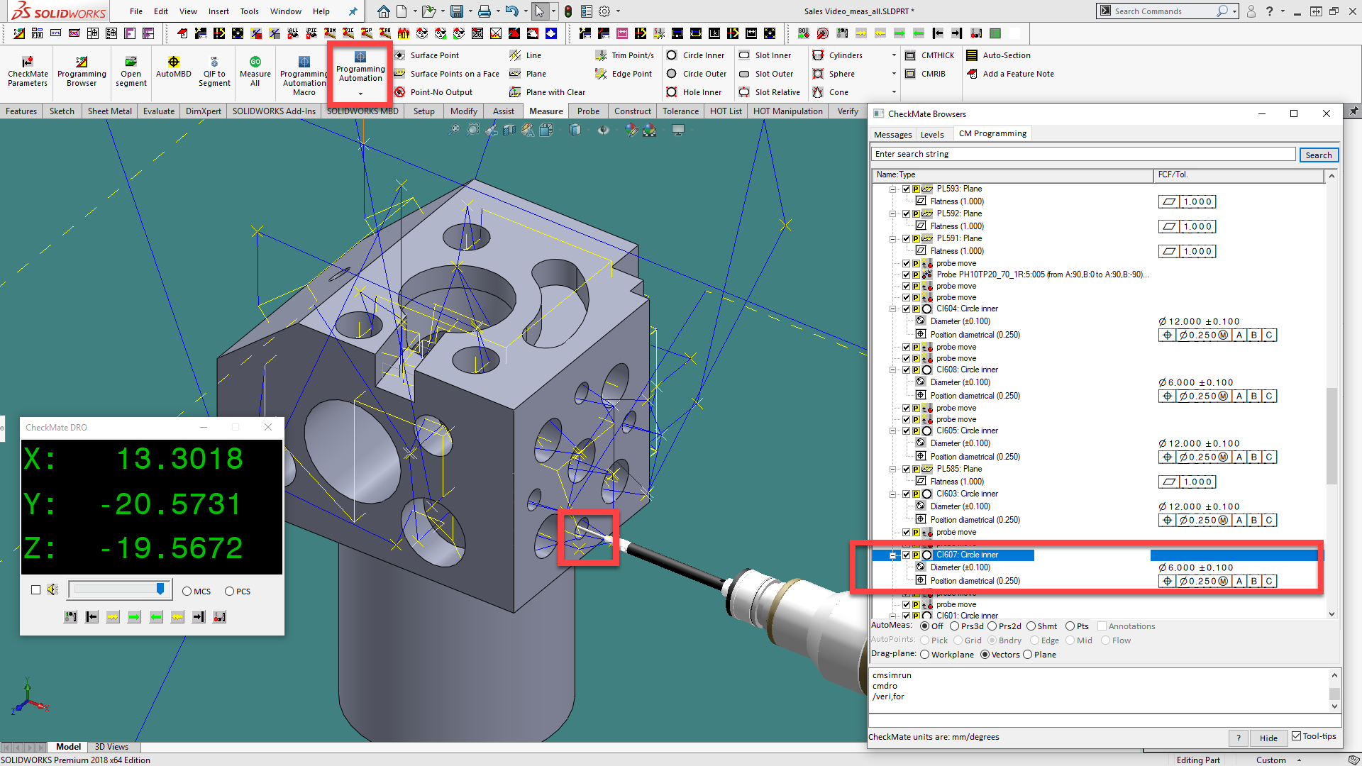 Don't Miss this Demo-May 23rd- CMM Programming Automation